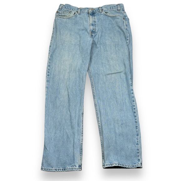 Vintage Levis 550 Jeans Mens 38 x 30 Blue Denim Cotton Straight USA 90s Relaxed - Picture 1 of 11